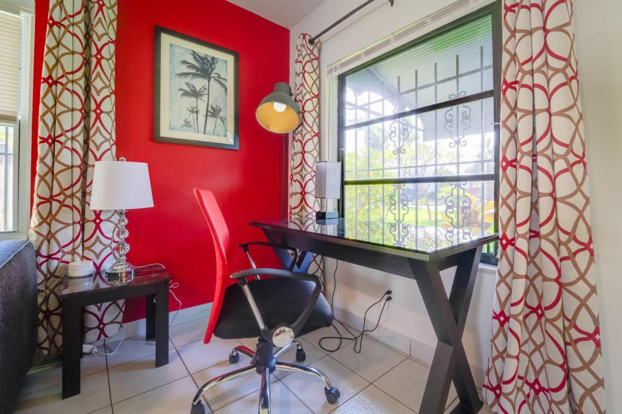 Beach Chairs, Good Kitchen, Strong Wifi On 14Th Ave Fort Lauderdale Exterior foto